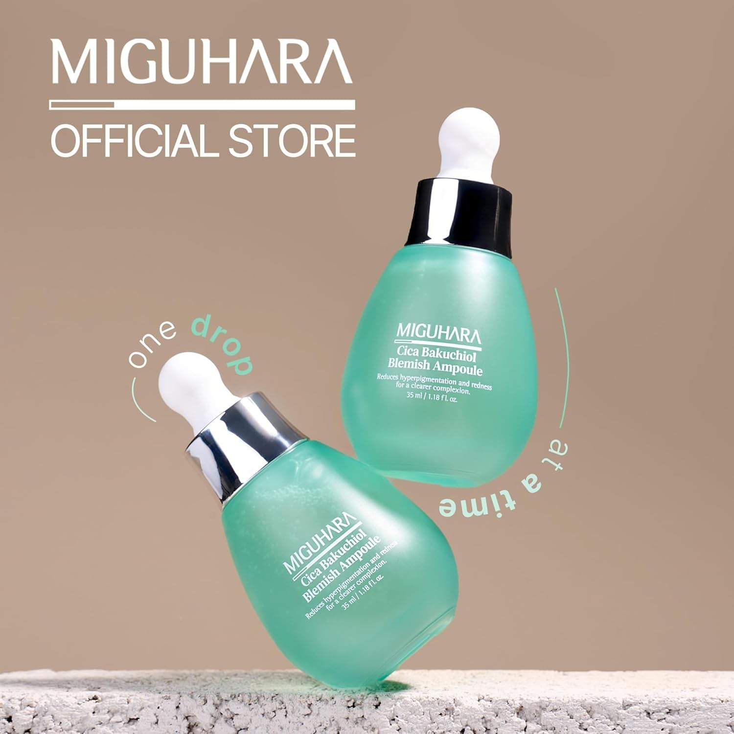 Cica Bakuchiol Blemish Ampoule | Korean Skincare Ampoule (35Ml/1.18 Fl.Oz.)