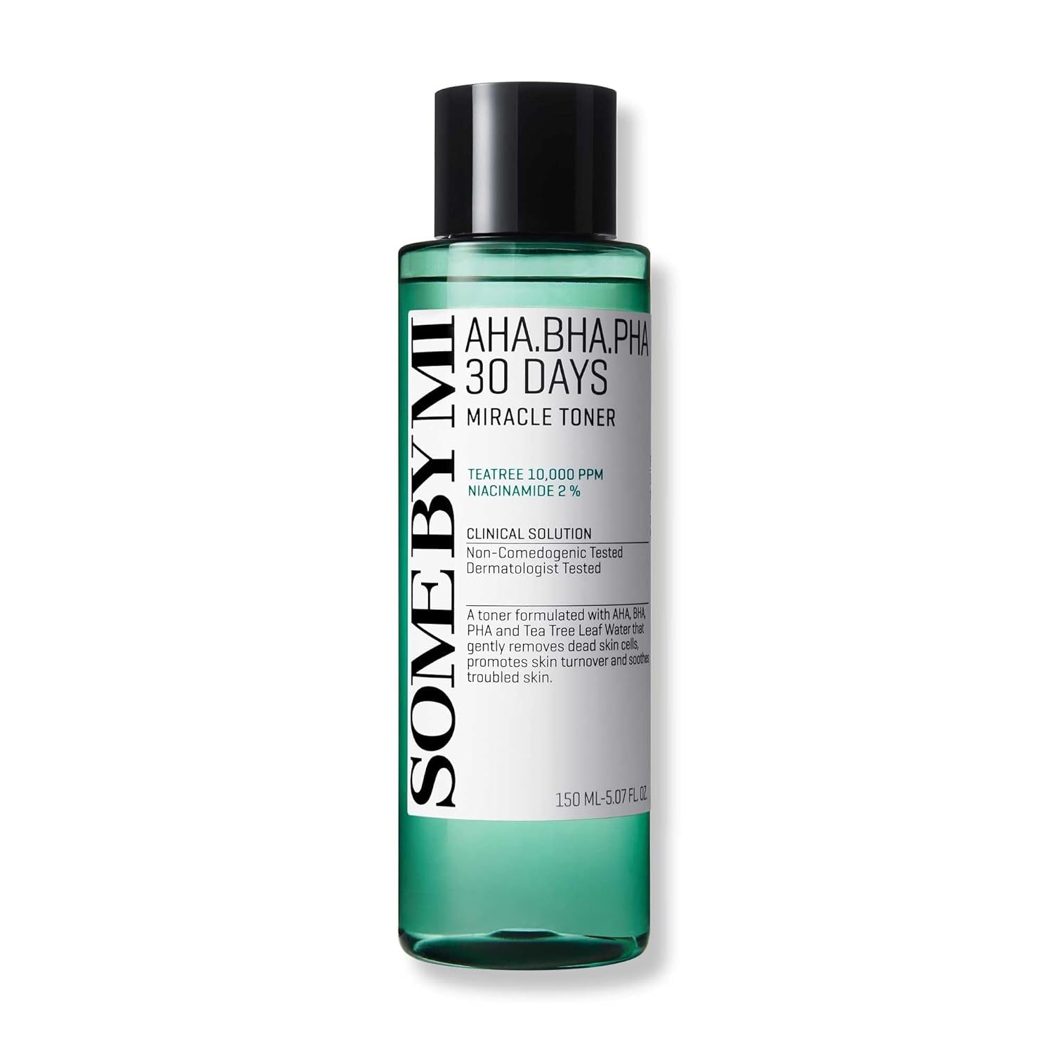 AHA BHA PHA 30 Days Miracle Toner – 5.07Oz, 150Ml – Korean Salicylic Acid Exfoliating Face Toner for All Skin Types – Daily Pore Care & Oil Control with 2% Niacinamide – Korean Skin Care