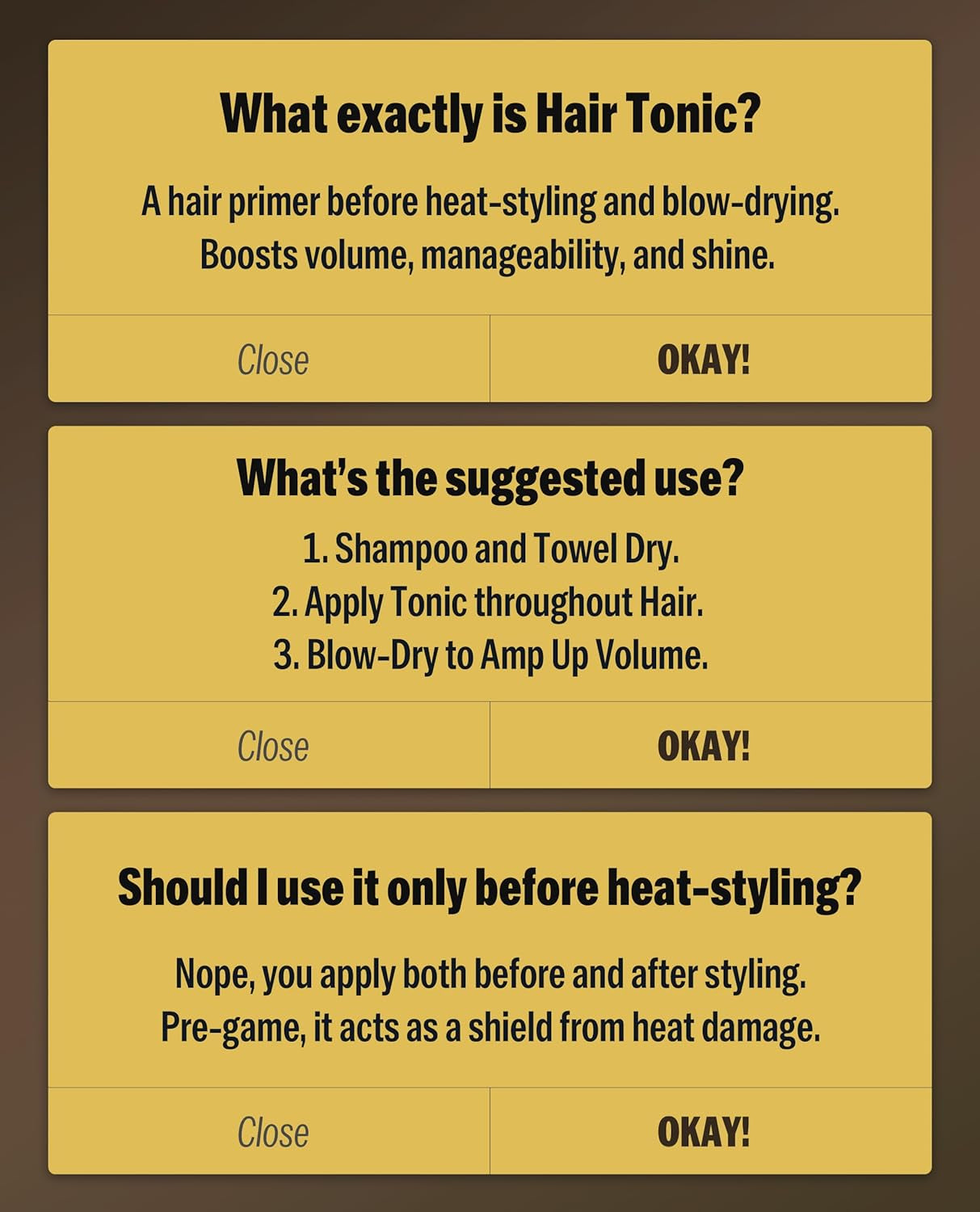 Classic Style Grooming Tonic Foam | Fix & Gentle Hold, Styling Primer, Heat Shield Hair Tonic | Hair Care Styling Foam 6.76 Fl Oz Pump Dispenser